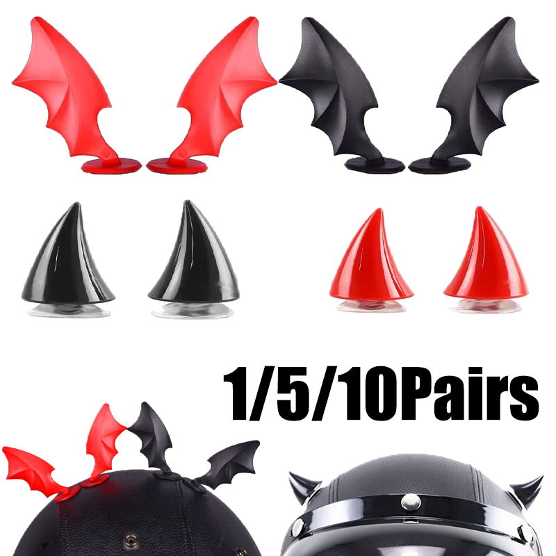 Cosplay Bat Prop - ﻿ Halloween Motorcycle Helmet Bat Devil