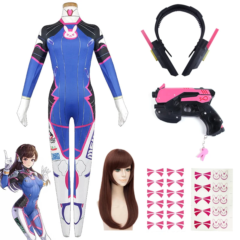 Dva Cosplay Prop - Game Overwatch Dva Trang Phục Hóa