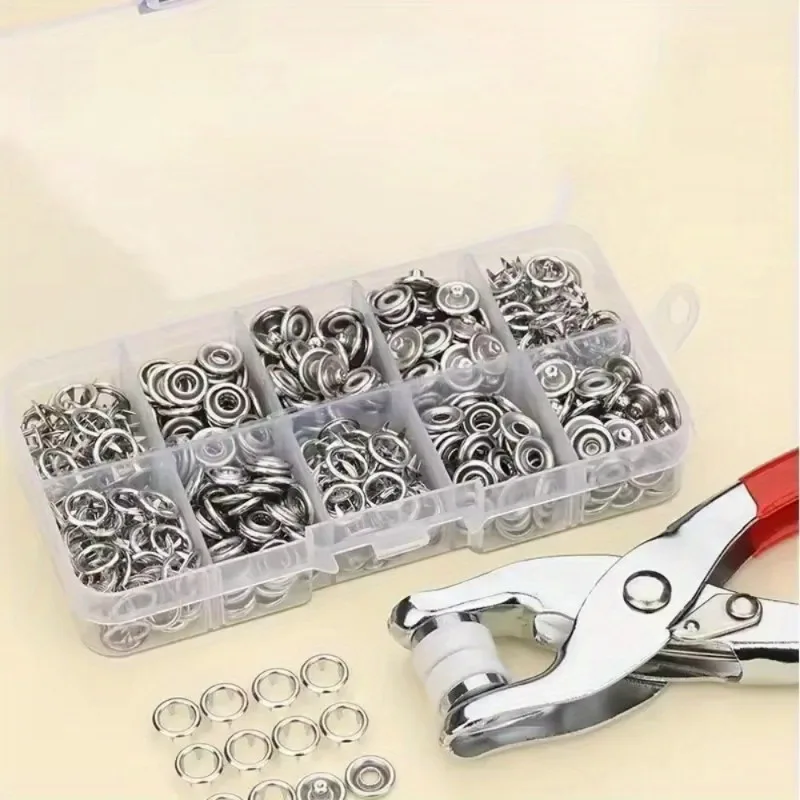 1 Set Eyelet Setter Puncher Ki - đánh giá và giá Snap Plier Setter