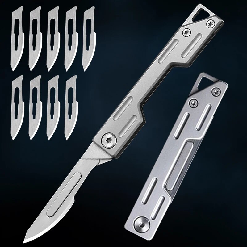 Folding Knife Stainless Steel  - đánh giá và giá Craft Knife Set