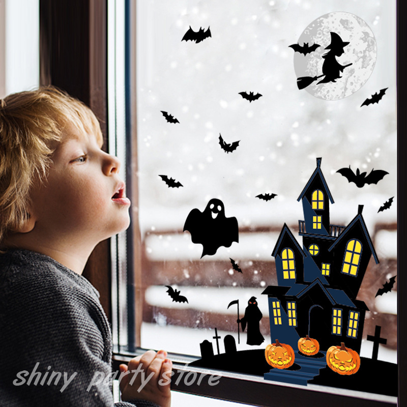 Ghost Bat Witch Window Sticker - đánh giá và giá Cosplay Bat Prop