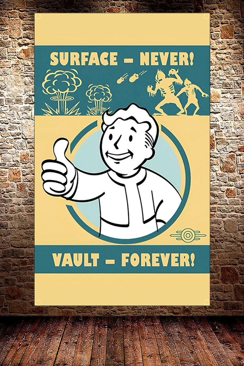 FLAGDOM 90X150CM 3X5Ft GAME Po - đánh giá và giá Fallout Cosplay Prop