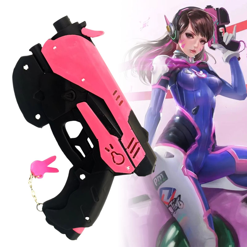 Real Size D.Va Pistol Gun Weap - đánh giá và giá Dva Cosplay Prop