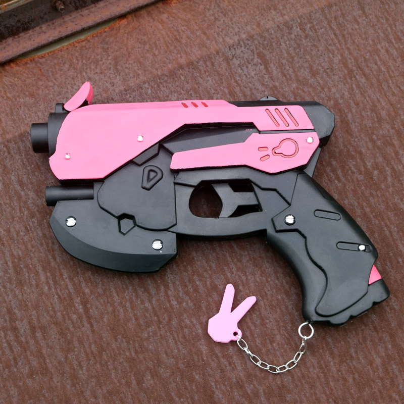 Real Size D.Va Pistol Gun Weap - đánh giá và giá Dva Cosplay Prop