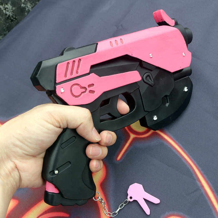 Real Size D.Va Pistol Gun Weap - đánh giá và giá Dva Cosplay Prop