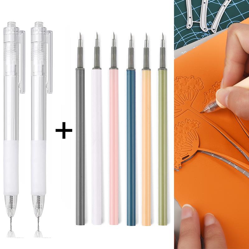 2+6Pcs Knife Pen Refill Set Ar - đánh giá và giá Craft Knife Set