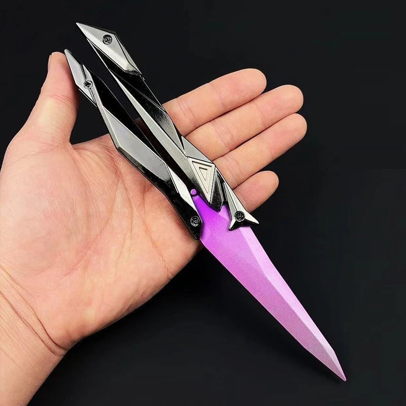 Foldable Butterfly Knife Cospl - đánh giá và giá Cosplay Prop Making