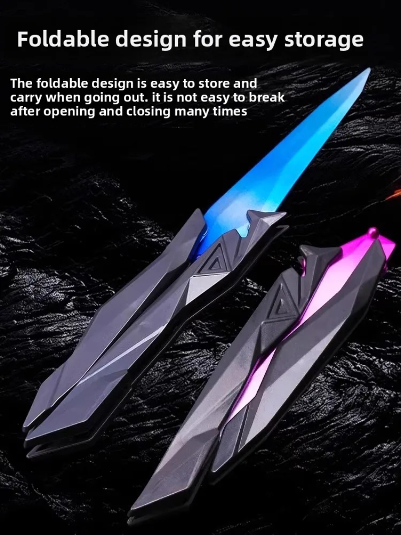 Foldable Butterfly Knife Cospl - đánh giá và giá Cosplay Prop Making