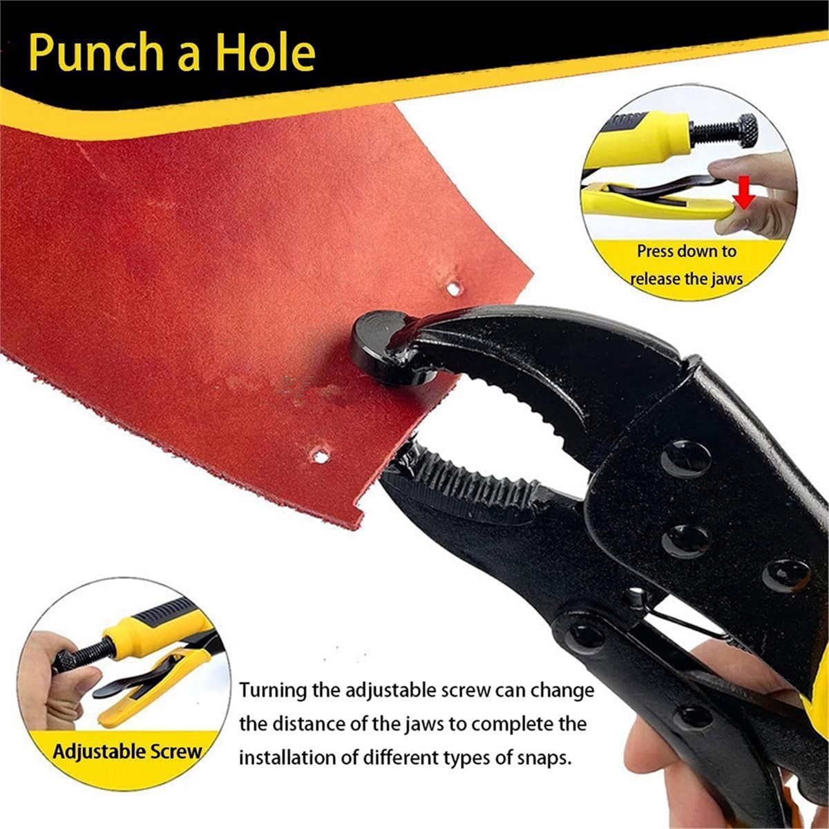 Sep.HOT~Heavy Duty Snap Fasten - đánh giá và giá Snap Plier Setter