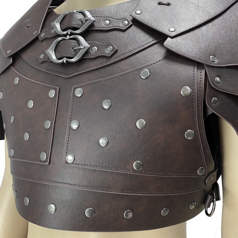 Medieval Studded Shoulder Ches - đánh giá và giá Prop For Cosplay