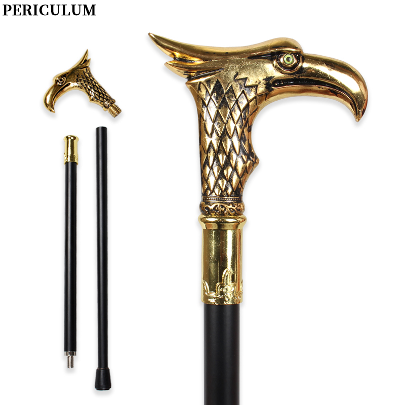 Shiny Gold Eagle Head Walking  - đánh giá và giá Detachable Cosplay Prop