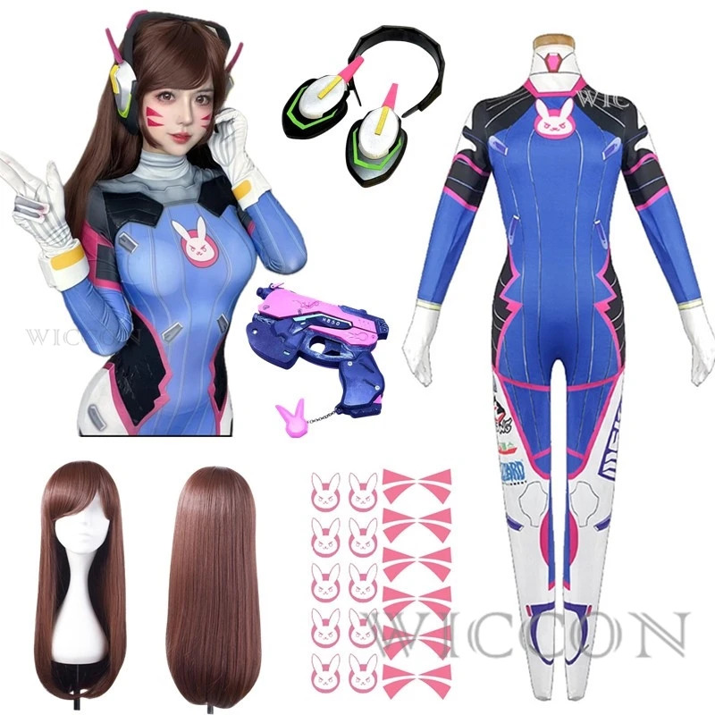 2025 11 Anime Woman Jumpsuit T - đánh giá và giá Dva Cosplay Prop