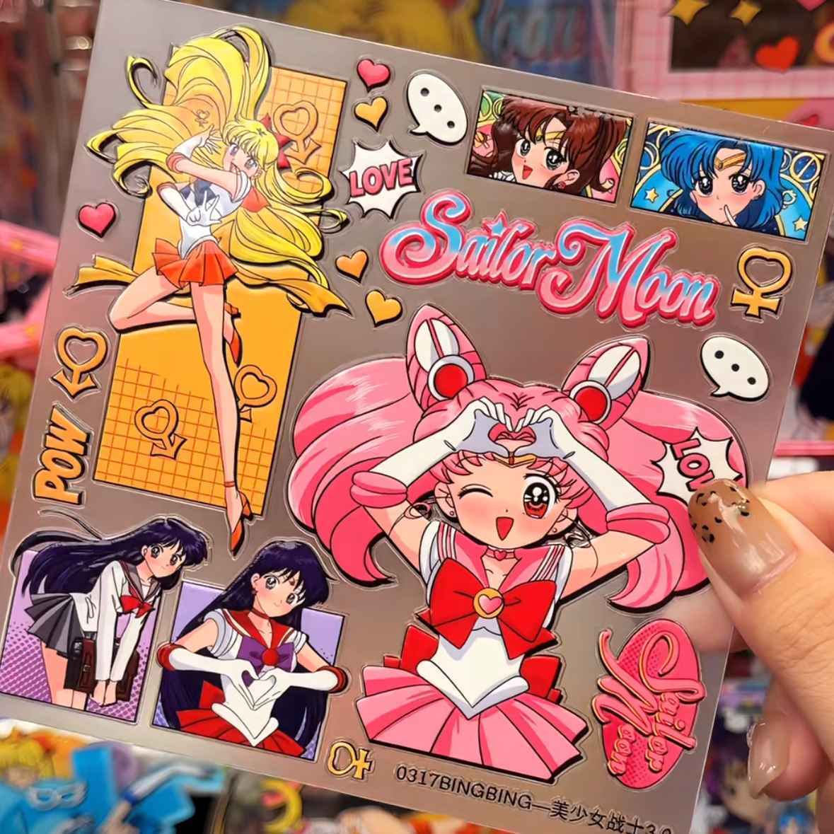 Sailor Moon jelly 3D 5D planne - đánh giá và giá Cosplay Prop Diy