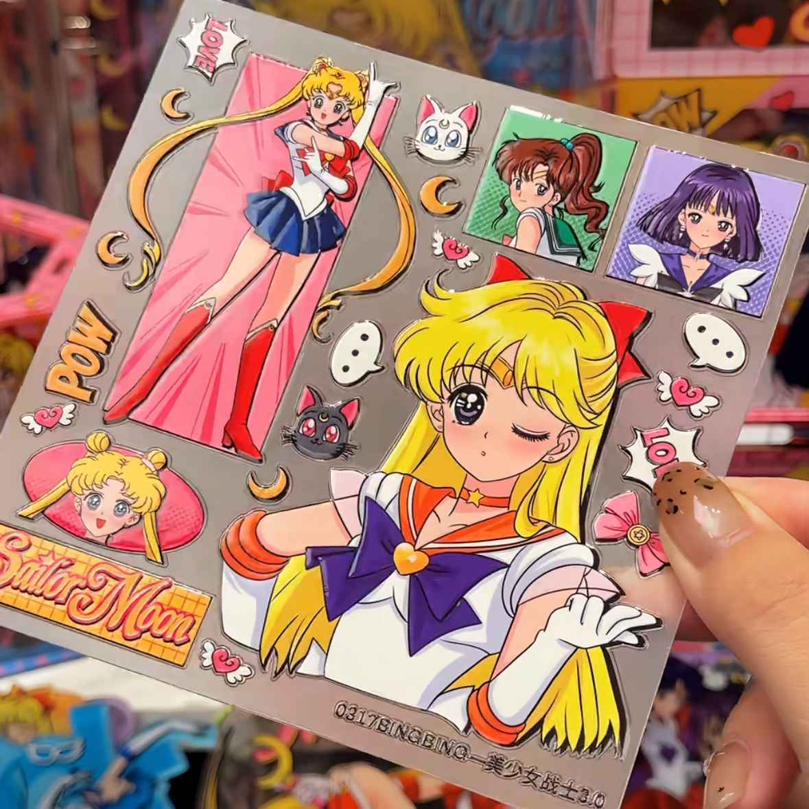 Sailor Moon jelly 3D 5D planne - đánh giá và giá Cosplay Prop Diy
