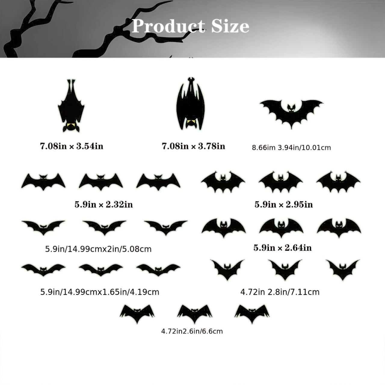 24 Halloween Magnetic Bats for - đánh giá và giá Cosplay Bat Prop