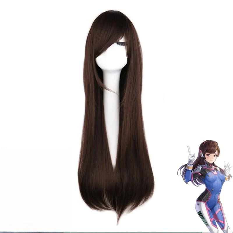 Cosplay Wig Anime Game Overwat - đánh giá và giá Dva Cosplay Prop