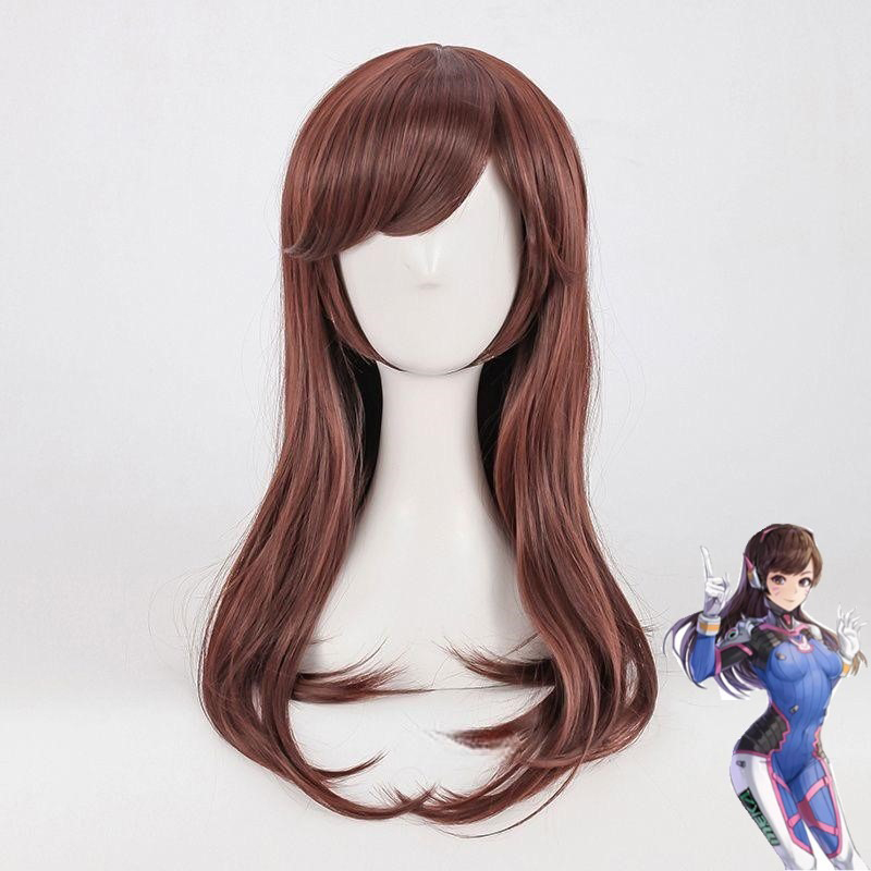 Cosplay Wig Anime Game Overwat - đánh giá và giá Dva Cosplay Prop
