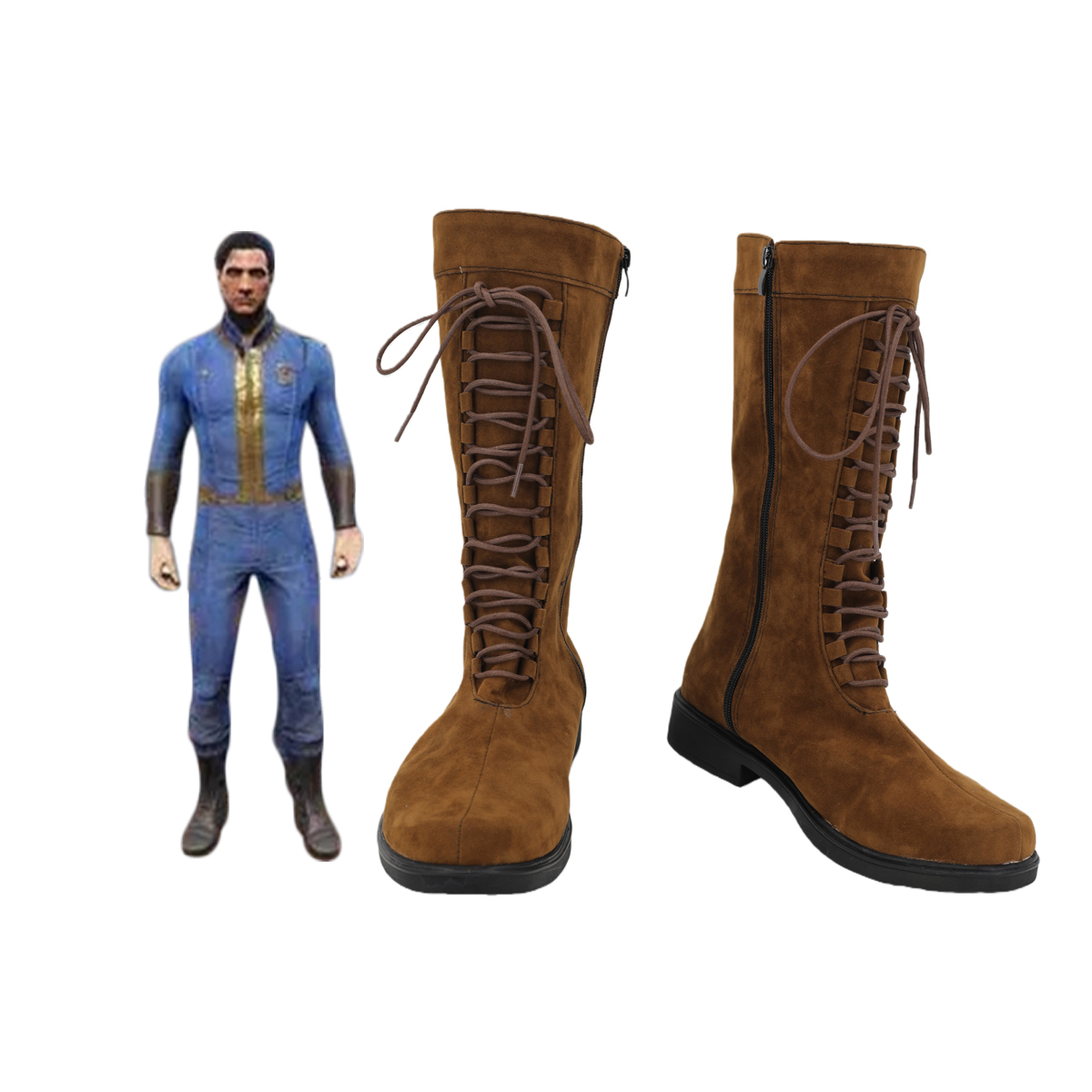 Fallout 4 Vault Suit Cosplay S - đánh giá và giá Fallout Cosplay Prop
