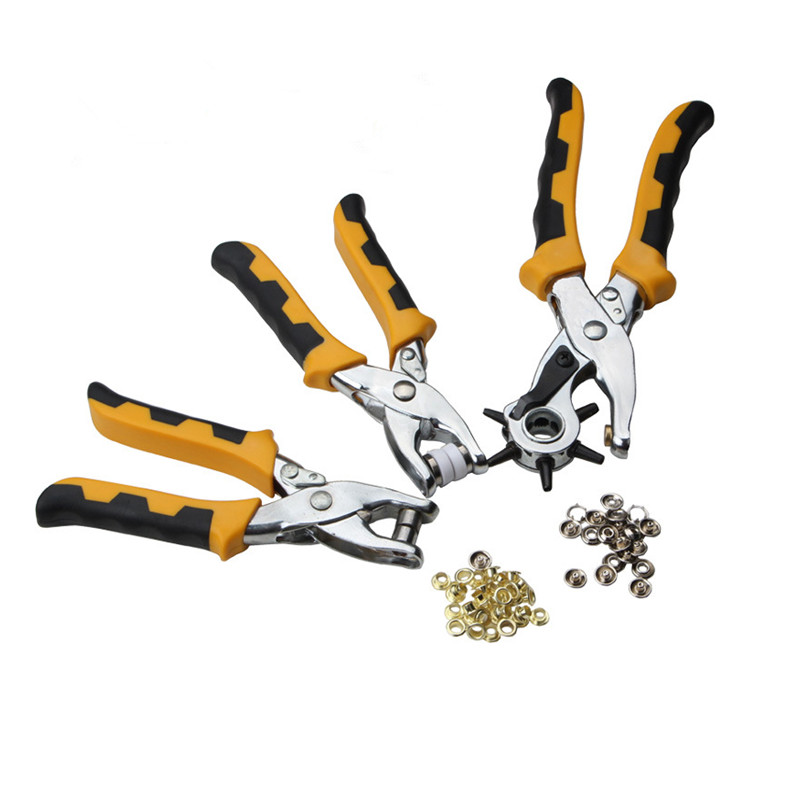 Leatherworking Tool Kit 3-in-1 - đánh giá và giá Snap Plier Setter