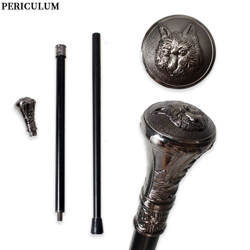 Antique Silver Wolf Head Carve - đánh giá và giá Detachable Cosplay Prop