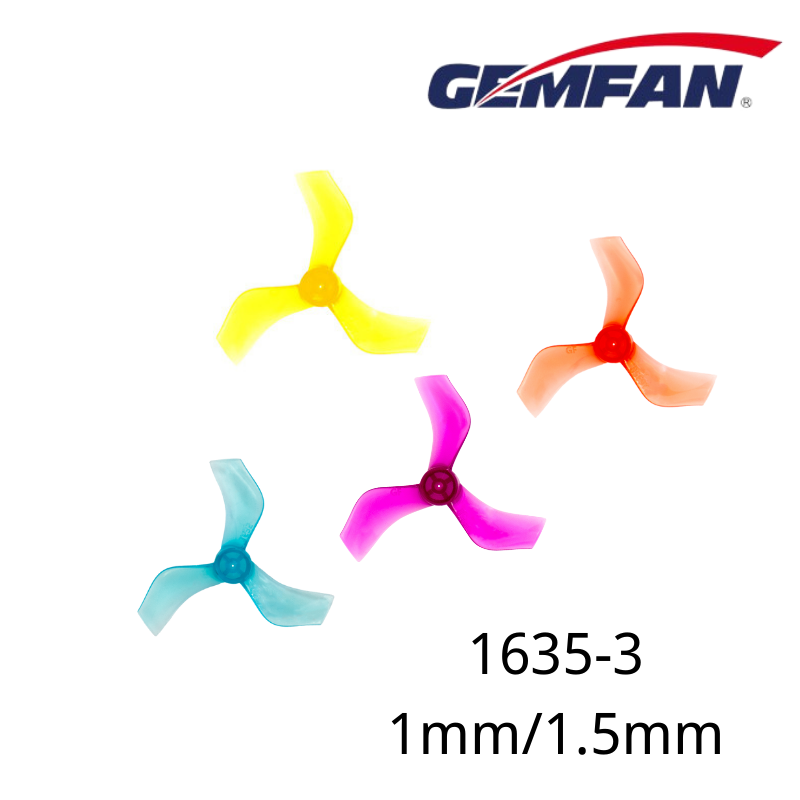 Gemfan 1635 40mm 3-Blade Prope - đánh giá và giá Ekko Cosplay Prop