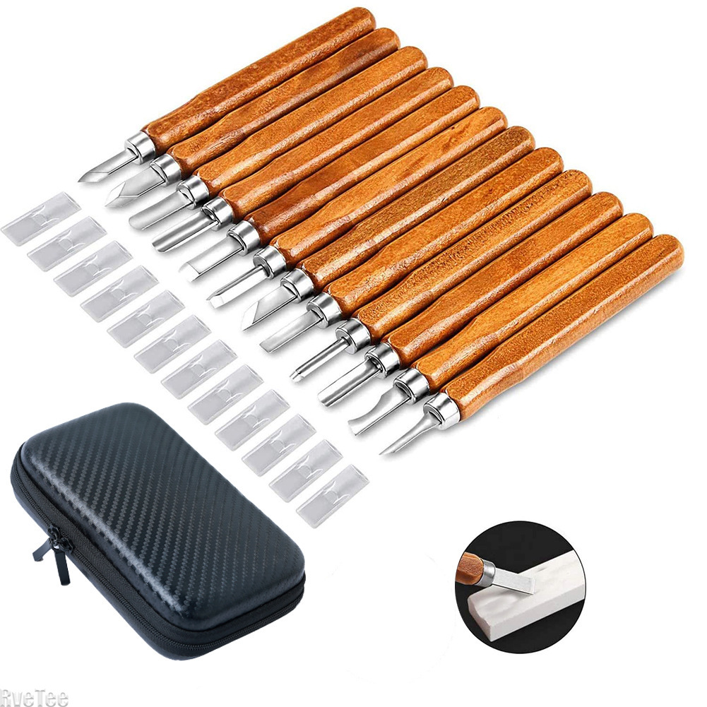 12Pcs SK2 Woodworking Carving  - đánh giá và giá Craft Knife Set