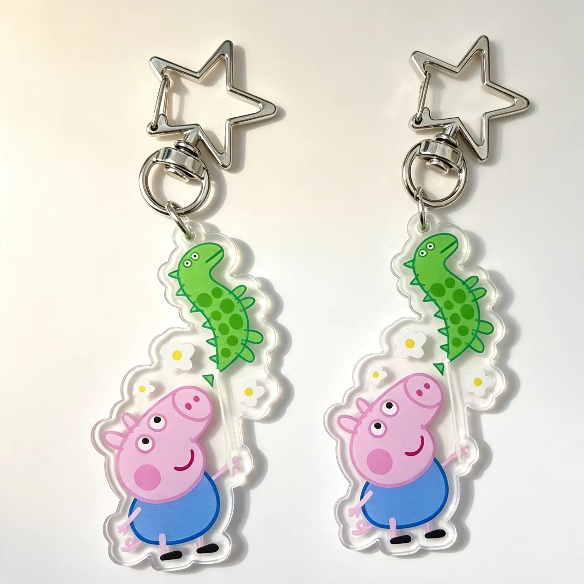 Peppa Pig George Acrylic Figur - đánh giá và giá Cosplay Prop Diy
