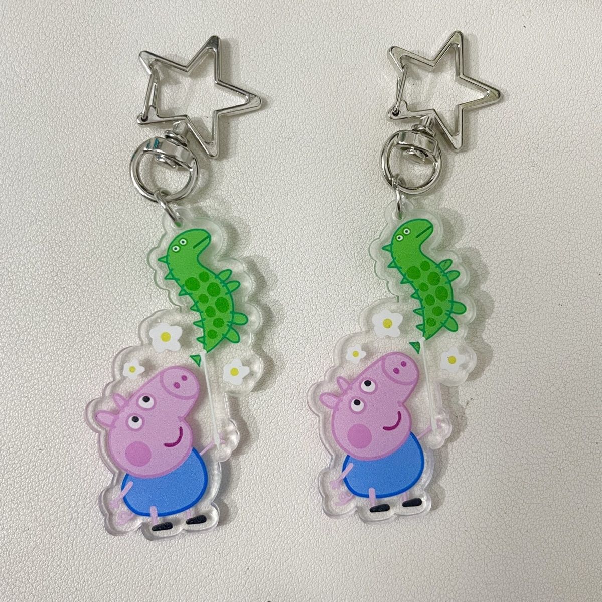 Peppa Pig George Acrylic Figur - đánh giá và giá Cosplay Prop Diy