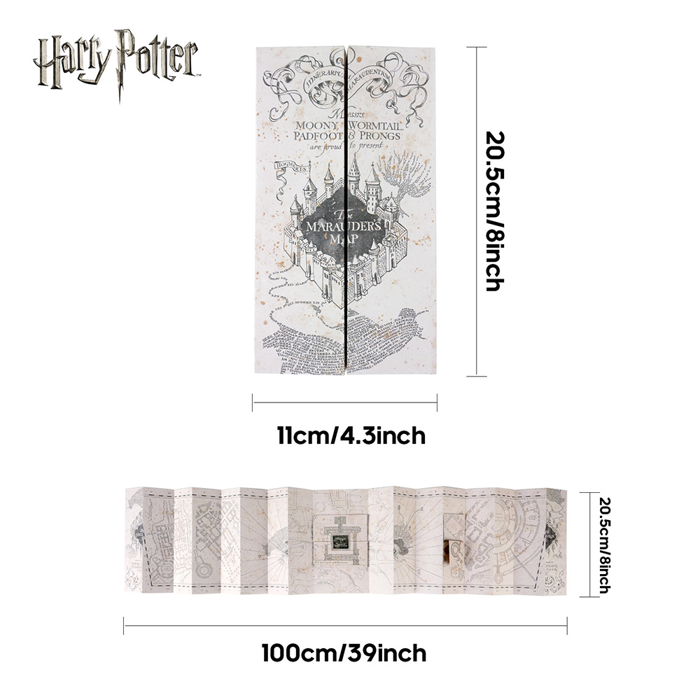 1PC Map Of The Marauder's Scho - đánh giá và giá Cosplay Prop Making