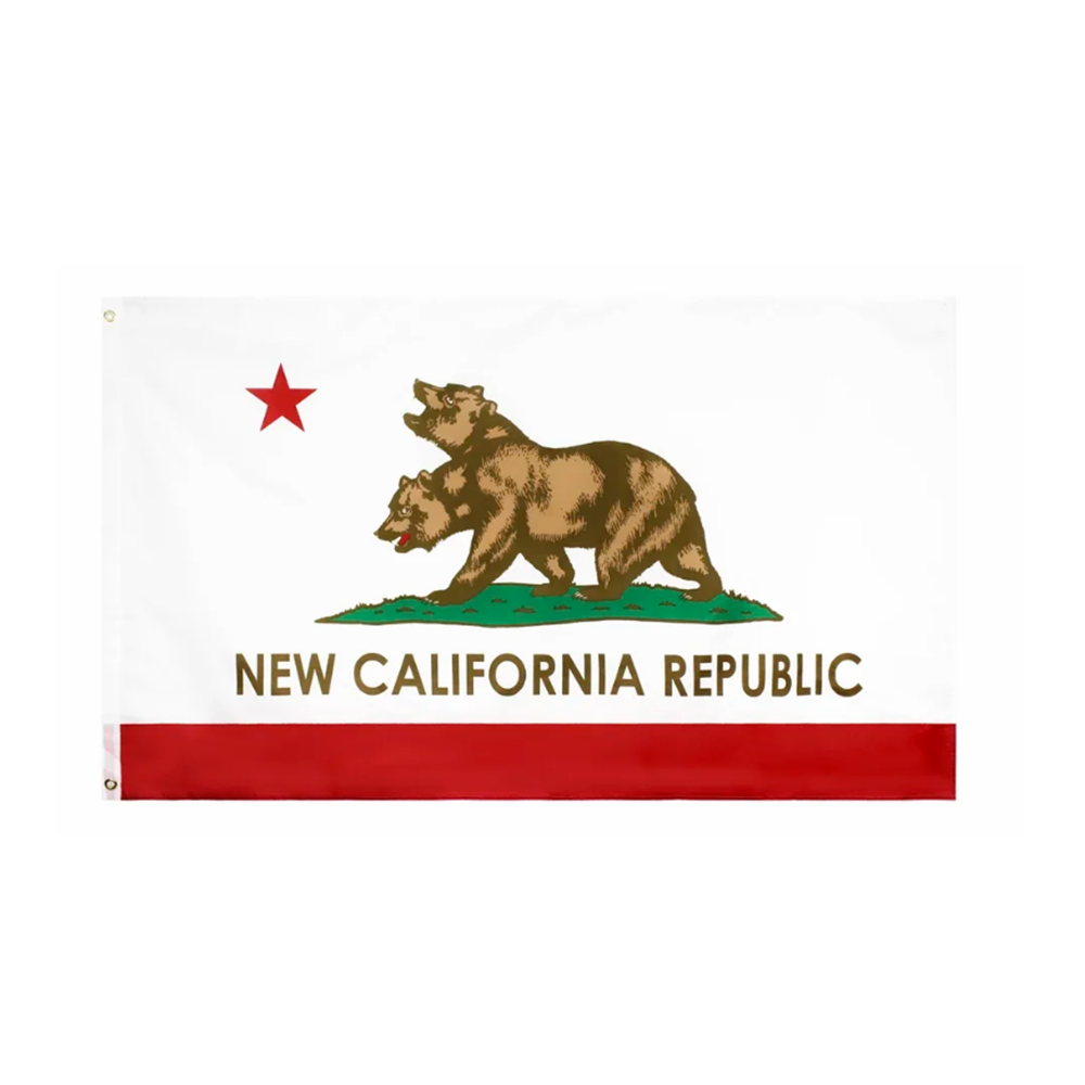 New California Republic Flag 3 - đánh giá và giá Fallout Cosplay Prop